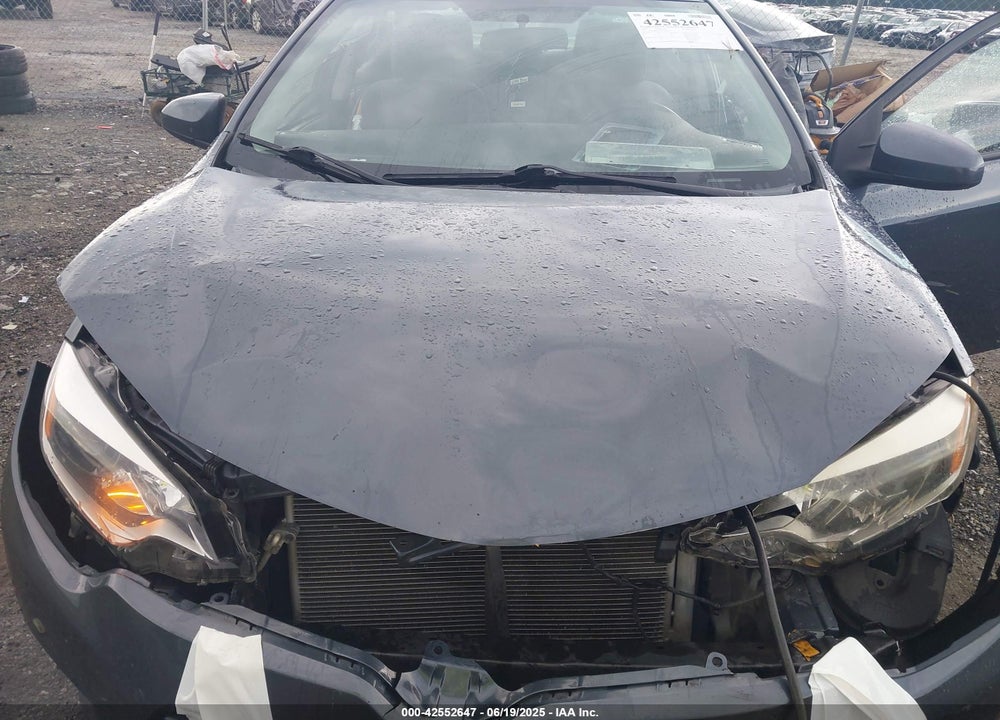 2016 TOYOTA COROLLA VIN: 2T1BURHE6GC740931