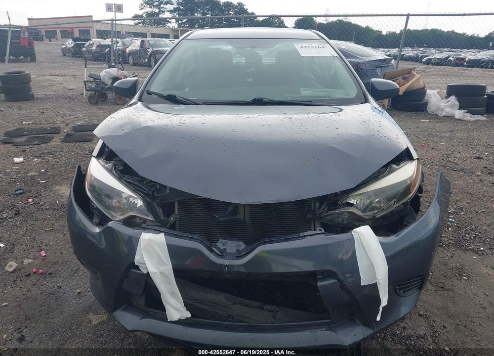 2016 TOYOTA COROLLA VIN: 2T1BURHE6GC740931