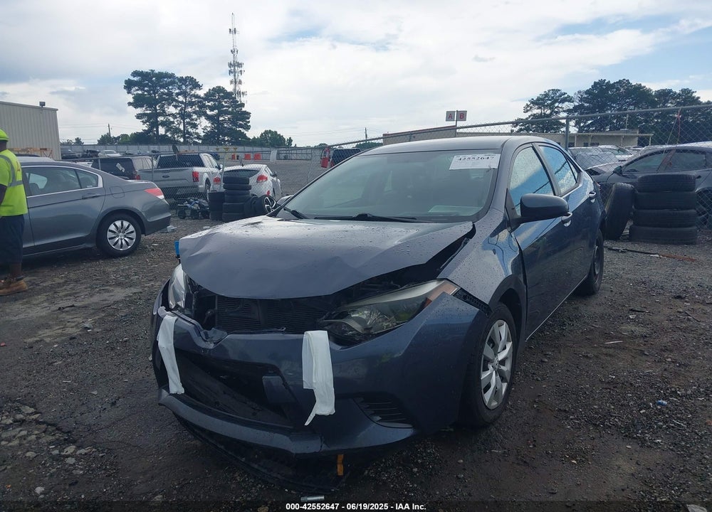 2016 TOYOTA COROLLA VIN: 2T1BURHE6GC740931