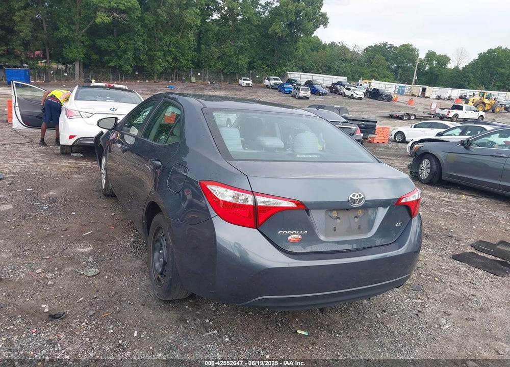 2016 TOYOTA COROLLA VIN: 2T1BURHE6GC740931