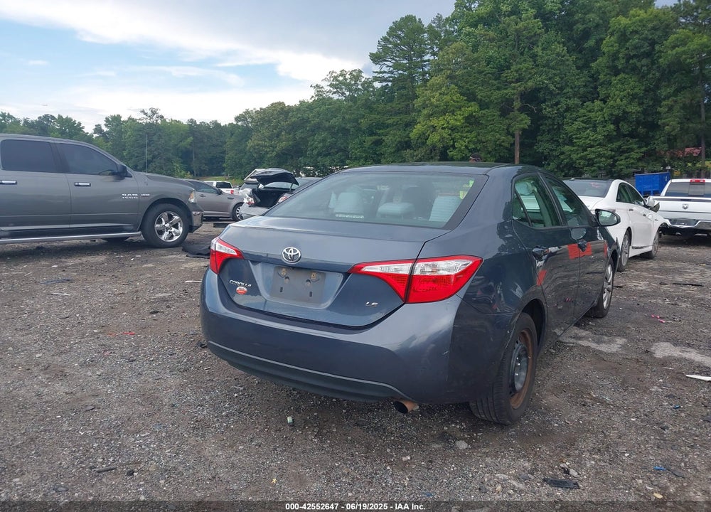 2016 TOYOTA COROLLA VIN: 2T1BURHE6GC740931