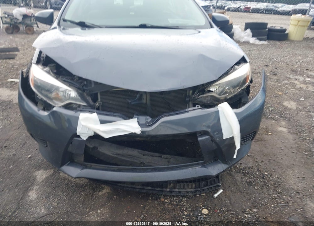 2016 TOYOTA COROLLA VIN: 2T1BURHE6GC740931