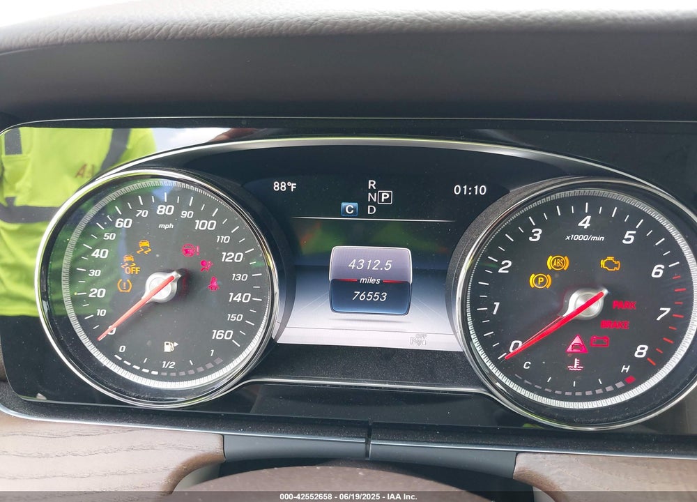 2017 MERCEDES-BENZ E-CLASS VIN: WDDZF4JB3HA278772