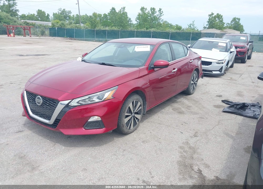 2022 NISSAN ALTIMA SV INTELLIGENT AWD VIN: 1N4BL4DW4NN345652