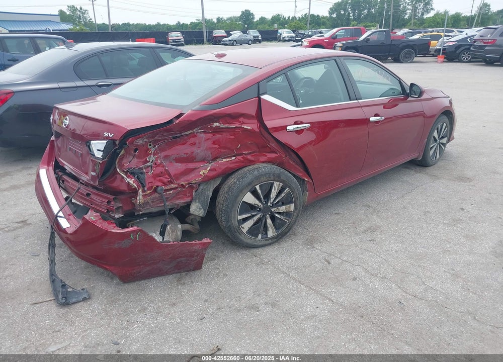 2022 NISSAN ALTIMA SV INTELLIGENT AWD VIN: 1N4BL4DW4NN345652