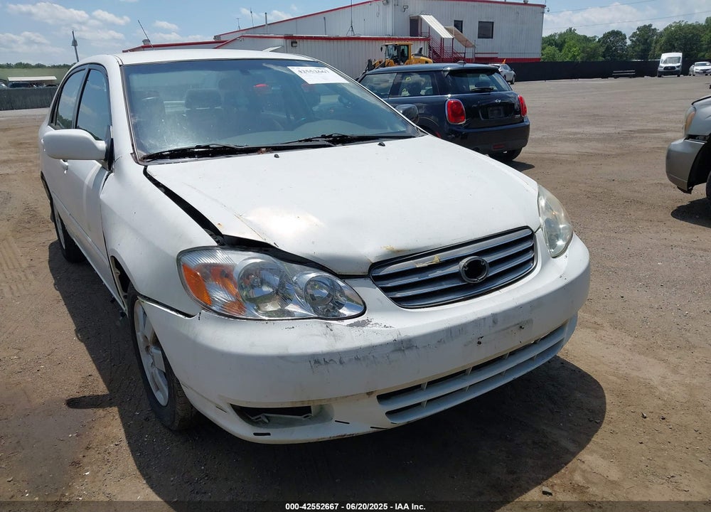 2003 TOYOTA COROLLA S VIN: 1NXBR32E23Z076840