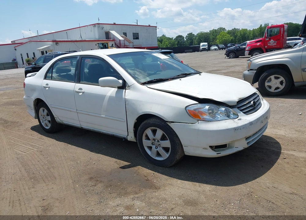 2003 TOYOTA COROLLA S VIN: 1NXBR32E23Z076840