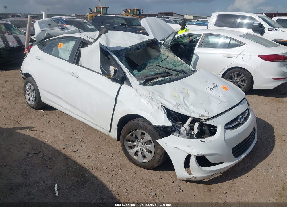 2016 HYUNDAI ACCENT SE VIN: KMHCT4AE8GU976080