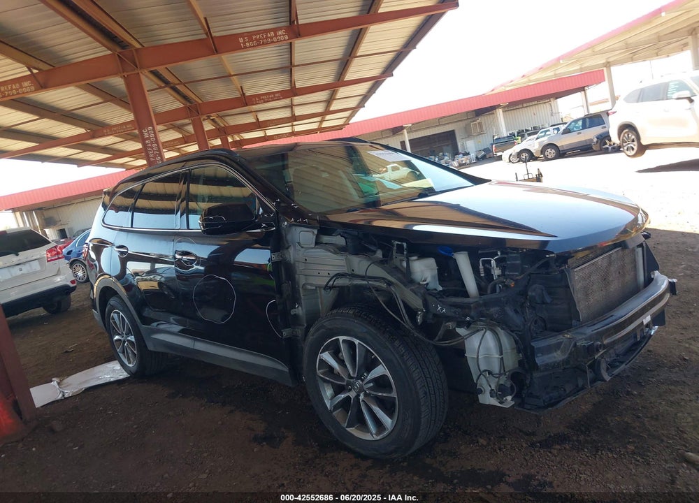 2017 HYUNDAI SANTA FE VIN: KM8SMDHF9HU213686