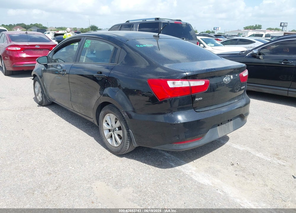 2016 KIA RIO VIN: KNADN4A38G6661279
