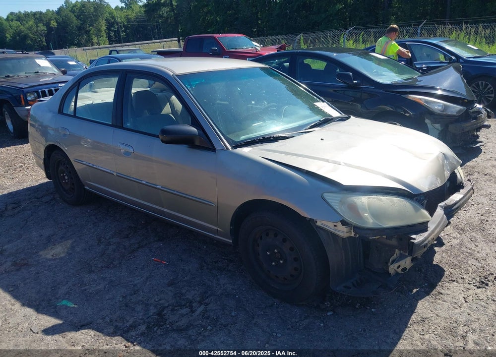 2004 HONDA CIVIC LX VIN: 2HGES156X4H636317