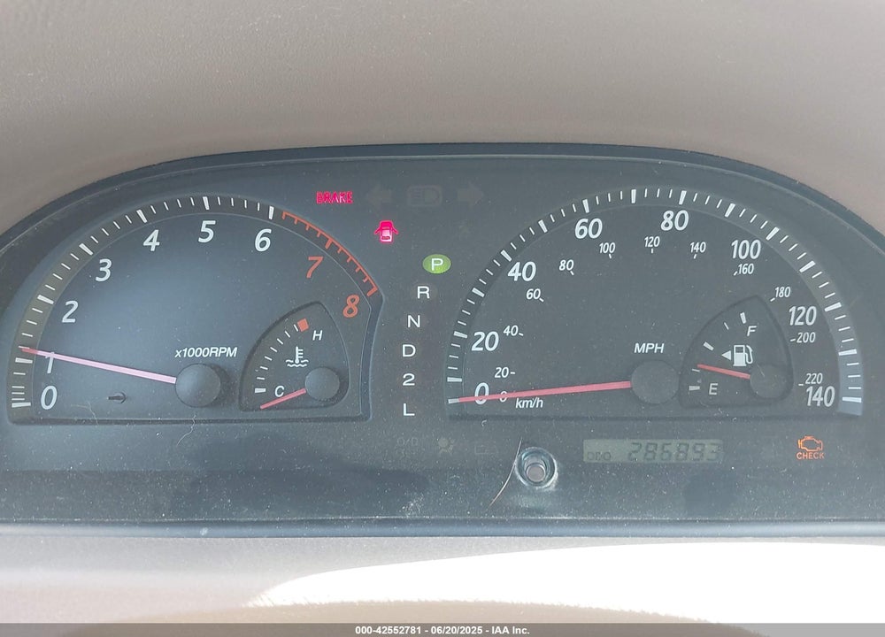 2002 TOYOTA CAMRY VIN: 4T1BF32K02U533593