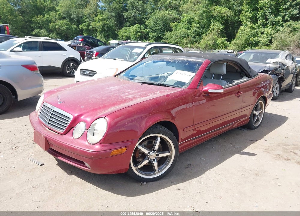 2000 MERCEDES-BENZ CLK 430 VIN: WDBLK70G0YT036504