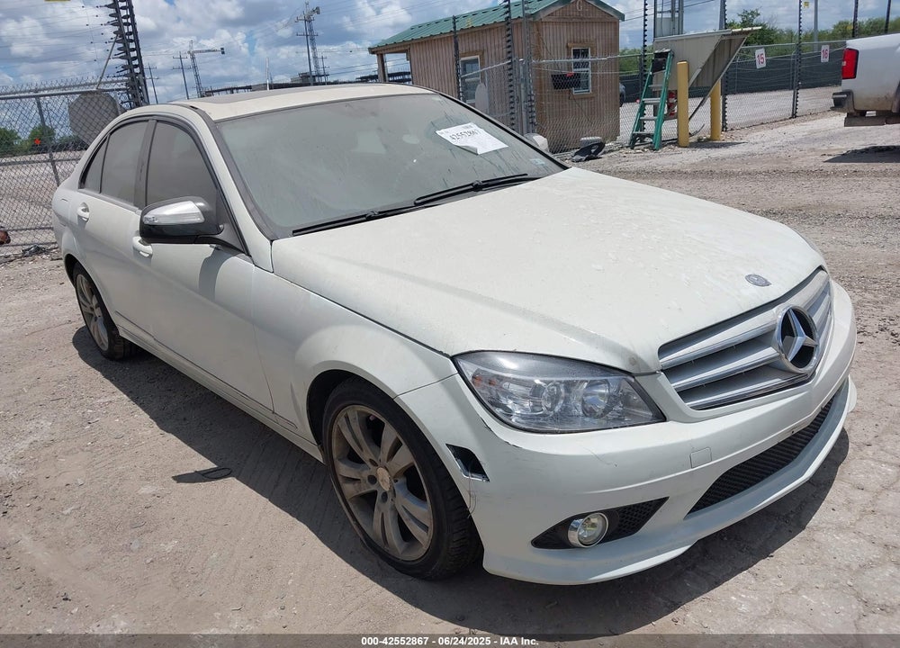 2009 MERCEDES-BENZ C CLASS VIN: WDDGF81X89F265255