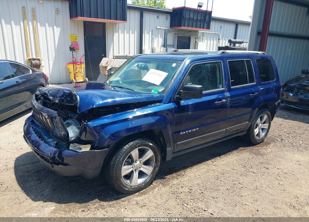 2017 JEEP PATRIOT VIN: 1C4NJPFA7HD200616
