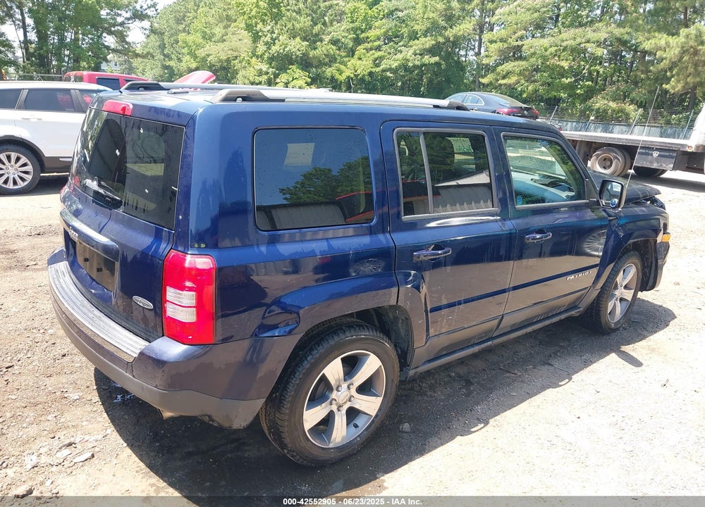 2017 JEEP PATRIOT VIN: 1C4NJPFA7HD200616
