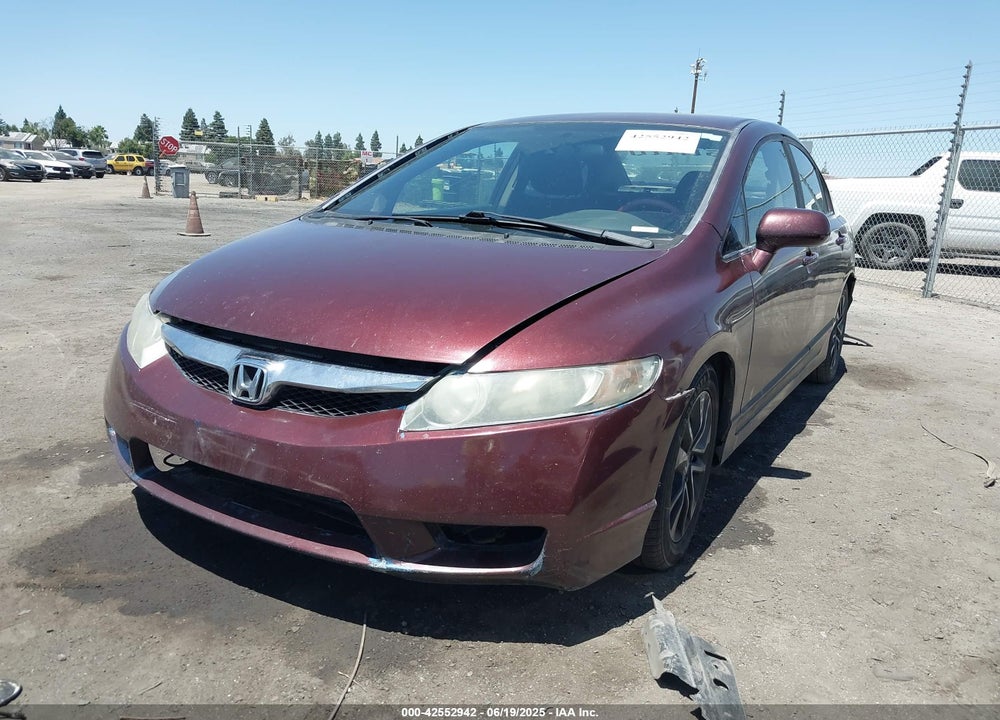 2009 HONDA CIVIC VIN: 2HGFA16679H333007