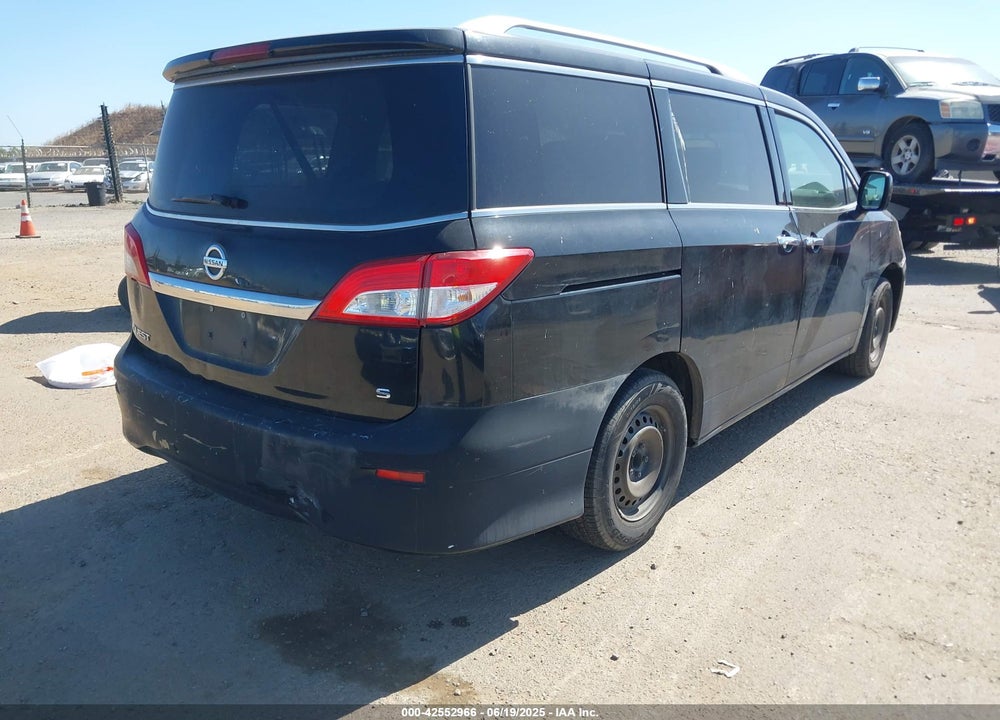 2012 NISSAN QUEST S VIN: JN8AE2KP9C9040917