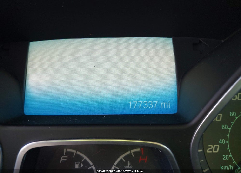 2013 FORD FOCUS TITANIUM VIN: 1FADP3N27DL301593