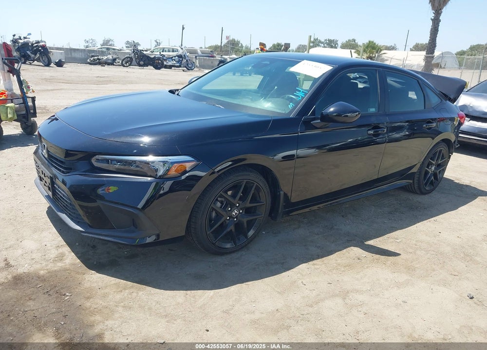 2022 HONDA CIVIC VIN: 2HGFE2F59NH598667