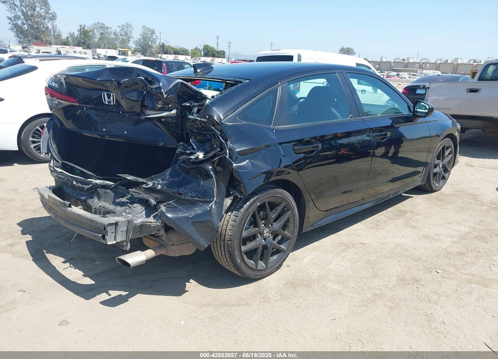 2022 HONDA CIVIC VIN: 2HGFE2F59NH598667