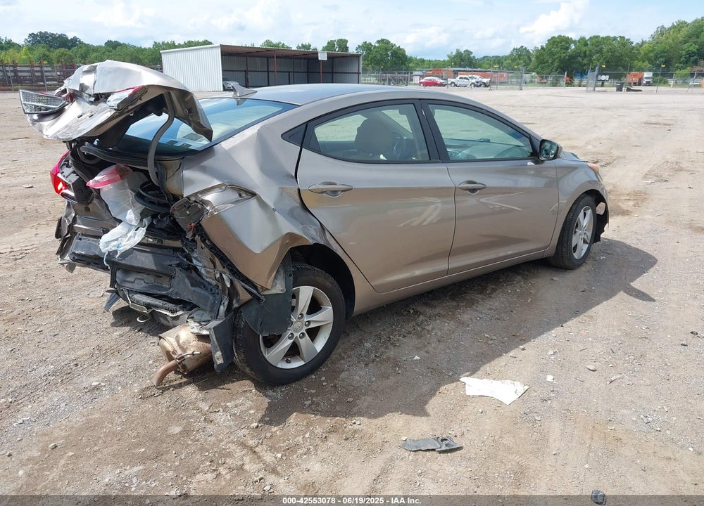 2013 HYUNDAI ELANTRA VIN: 5NPDH4AE1DH287112