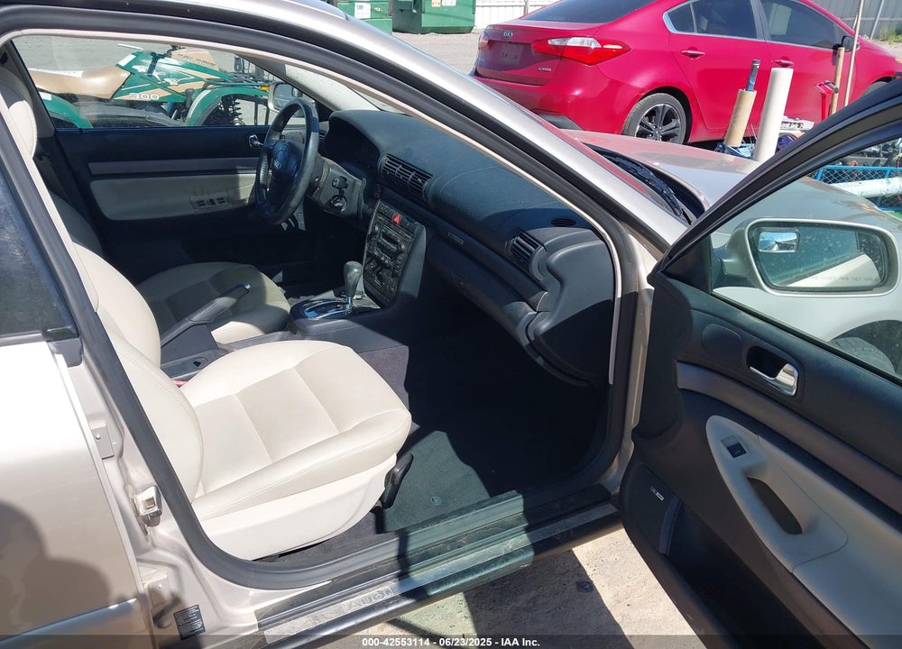 2000 AUDI A4 1.8 T VIN: WAUDC68D4YA074222