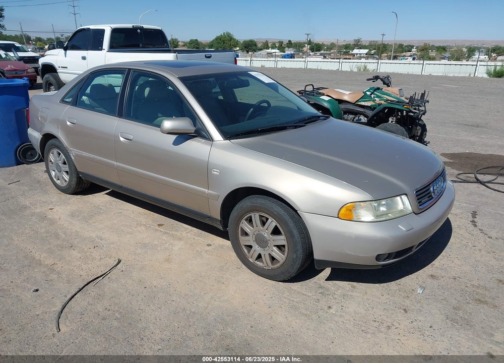 2000 AUDI A4 1.8 T VIN: WAUDC68D4YA074222