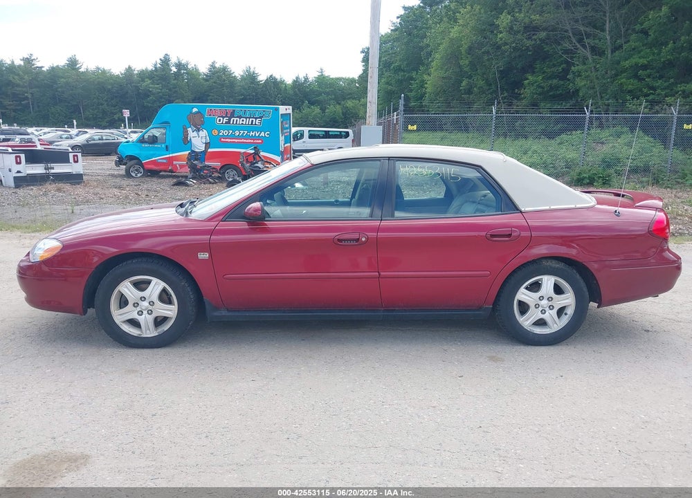 2002 FORD TAURUS SEL VIN: 1FAHP56S32A135125