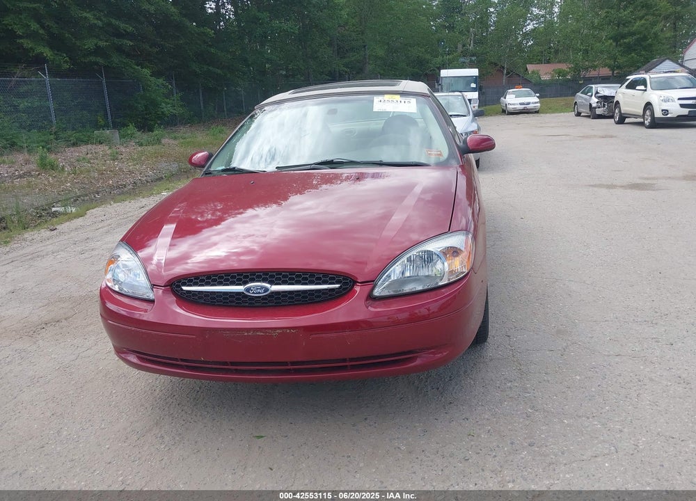 2002 FORD TAURUS SEL VIN: 1FAHP56S32A135125