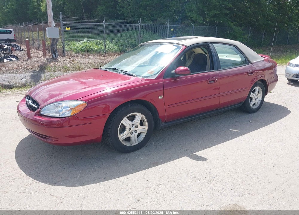 2002 FORD TAURUS SEL VIN: 1FAHP56S32A135125