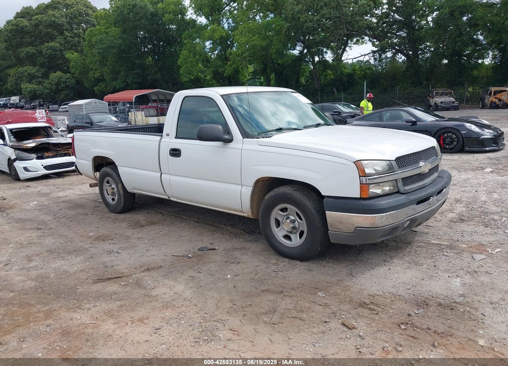 2004 CHEVROLET SILVERADO 1500 WORK TRUCK VIN: 1GCEC14T14E196966