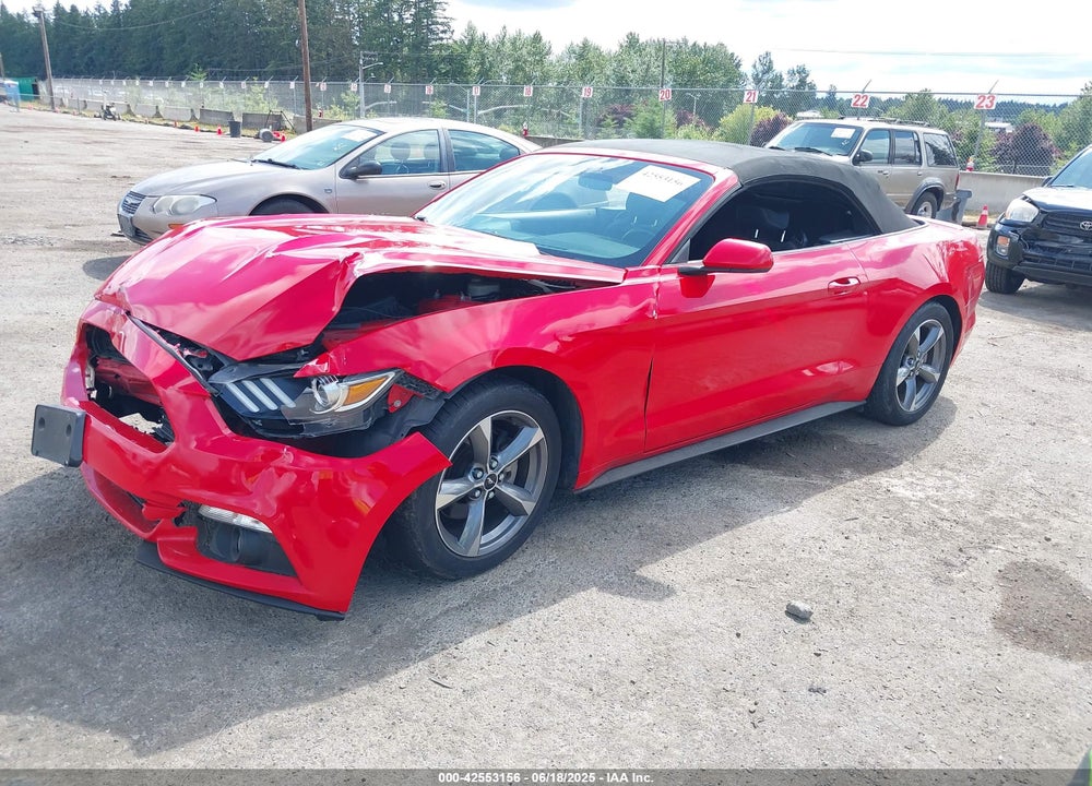 2015 FORD MUSTANG V6 VIN: 1FATP8EM7F5419323