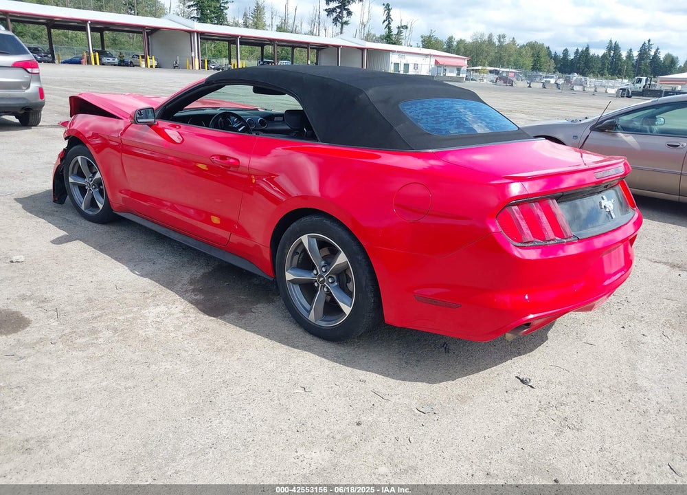 2015 FORD MUSTANG V6 VIN: 1FATP8EM7F5419323