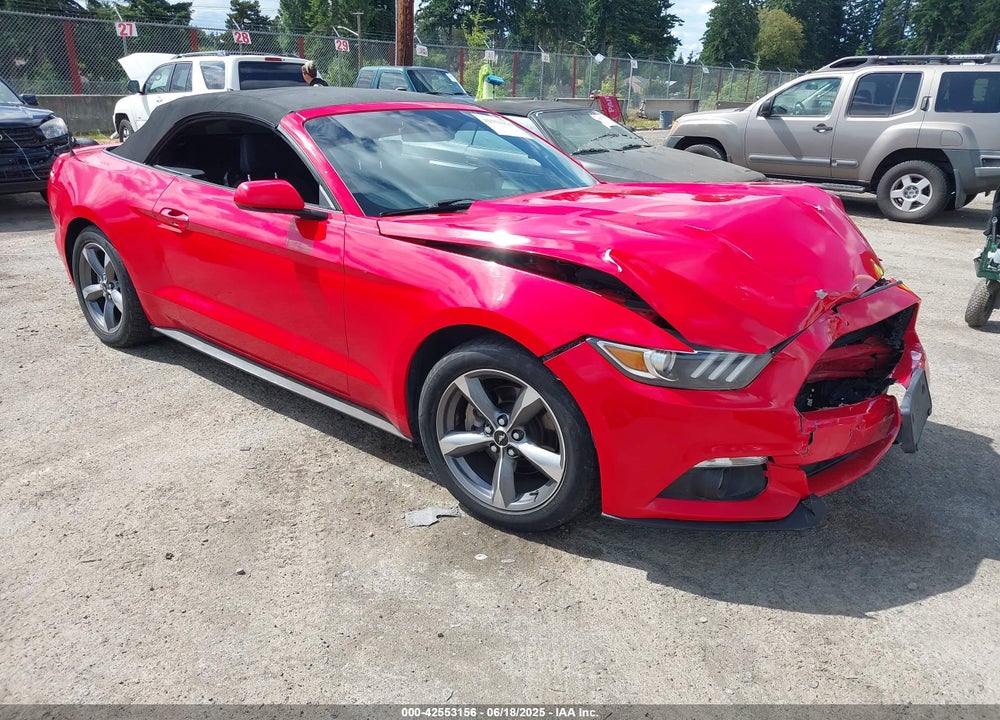 2015 FORD MUSTANG V6 VIN: 1FATP8EM7F5419323