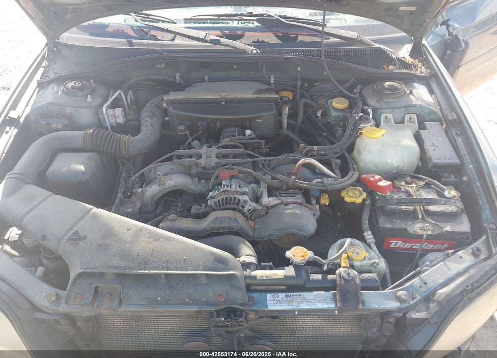 2000 SUBARU OUTBACK VIN: 4S3BH6754Y6636807