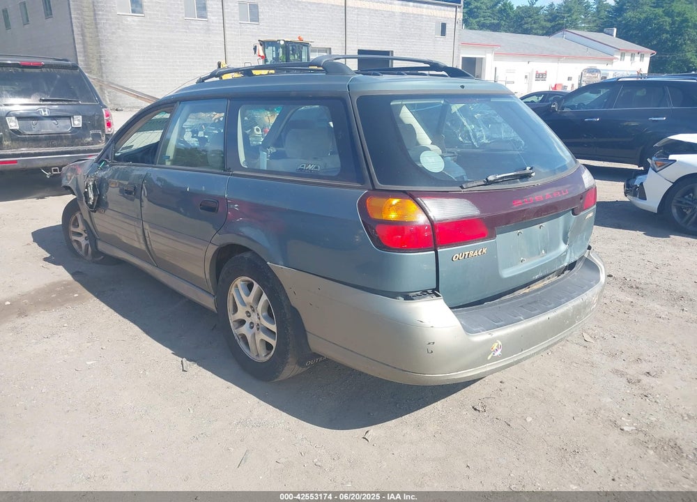 2000 SUBARU OUTBACK VIN: 4S3BH6754Y6636807