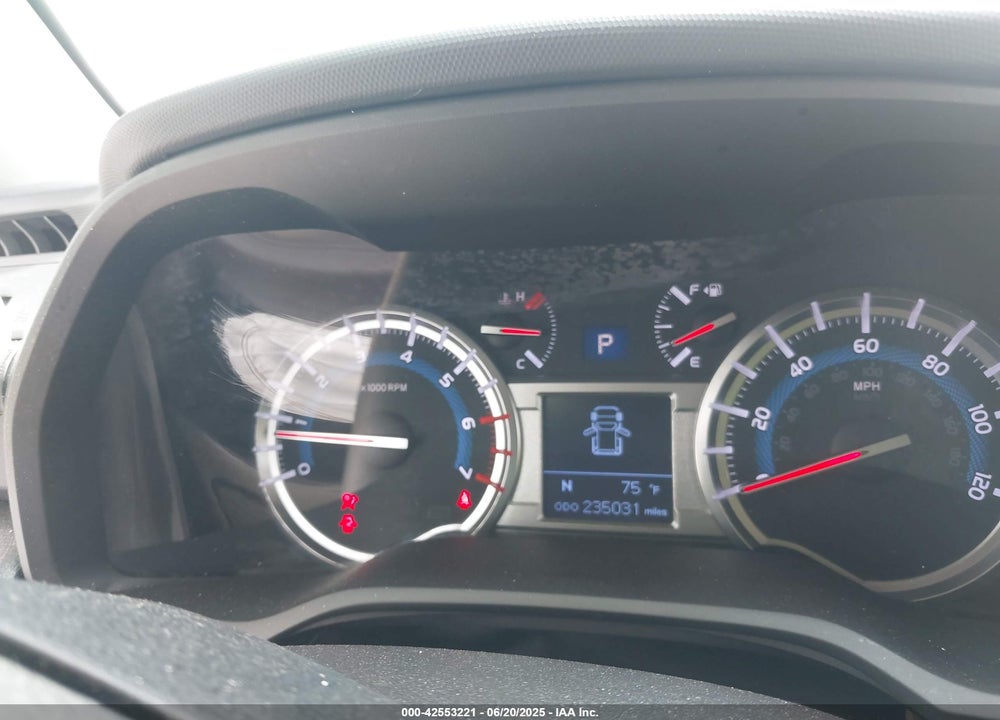 2016 TOYOTA 4RUNNER VIN: JTEBU5JRXG5359372