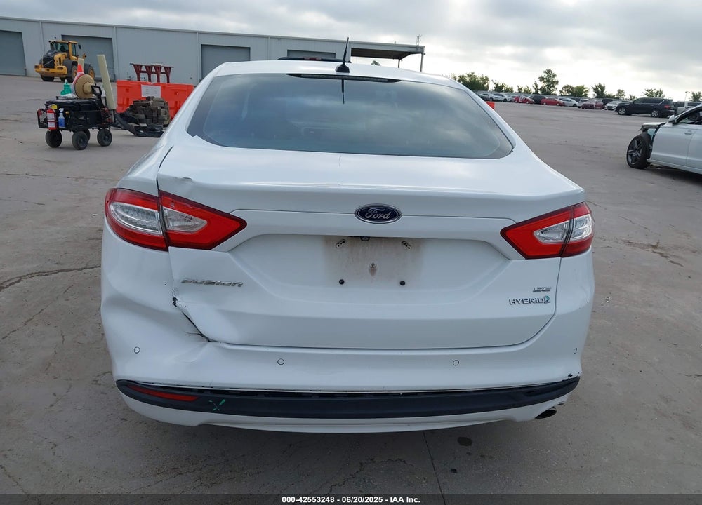 2016 FORD FUSION HYBRID SE VIN: 3FA6P0LUXGR340437