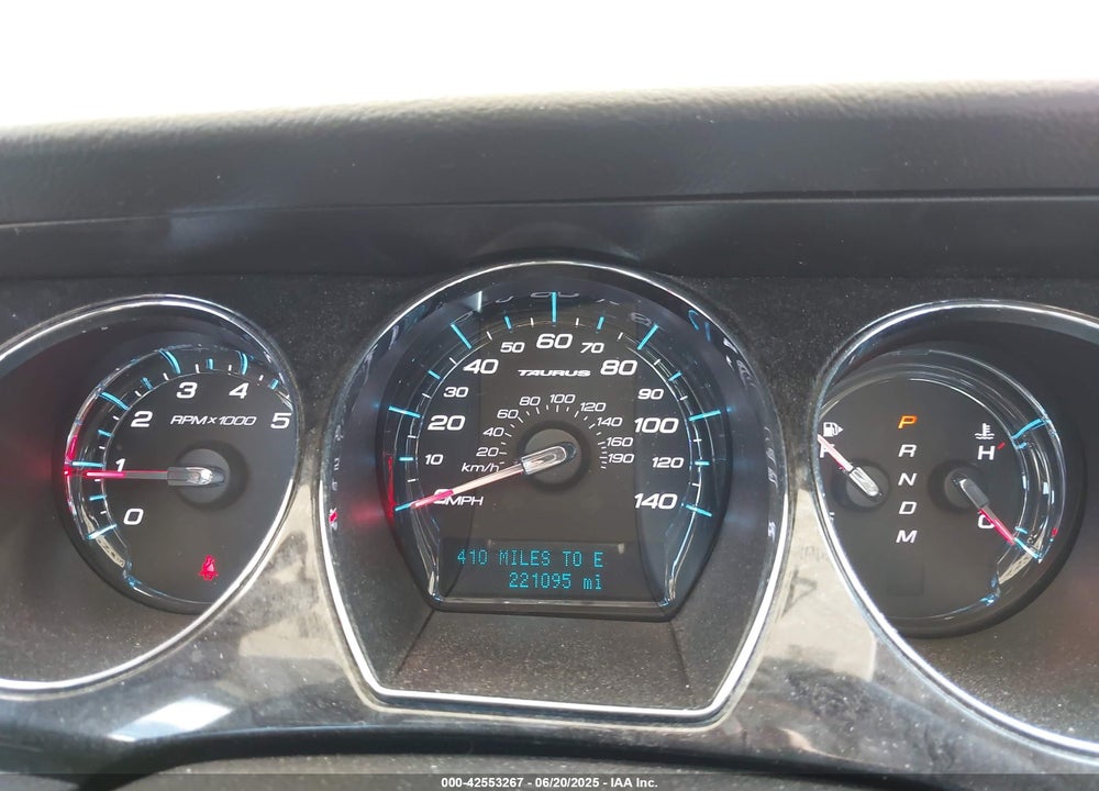 2012 FORD TAURUS LIMITED VIN: 1FAHP2FW6CG133062