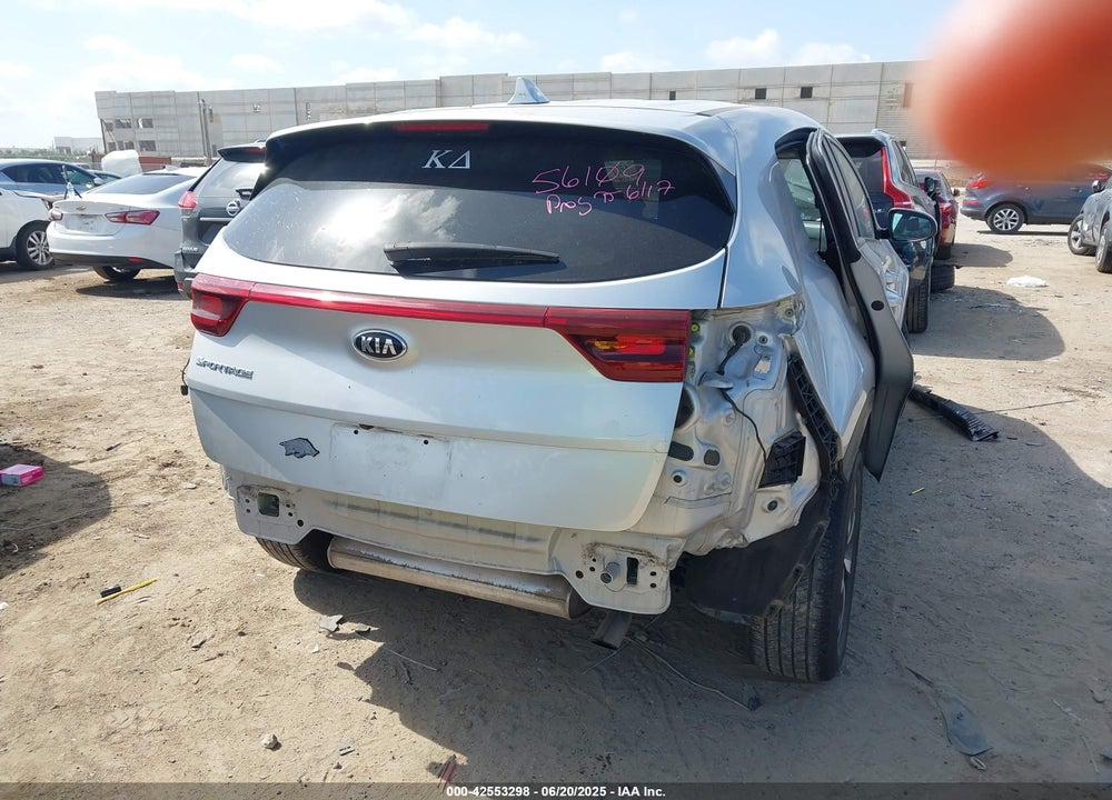 2022 KIA SPORTAGE VIN: KNDPMCACXN7952998