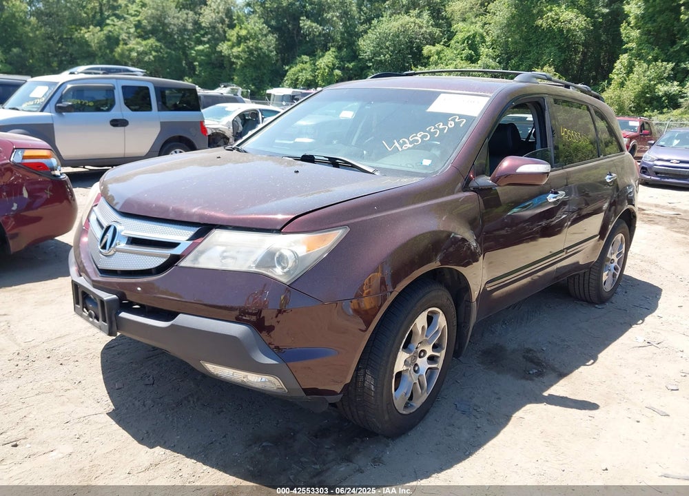 2007 ACURA MDX TECHNOLOGY PACKAGE VIN: 2HNYD28457H550143
