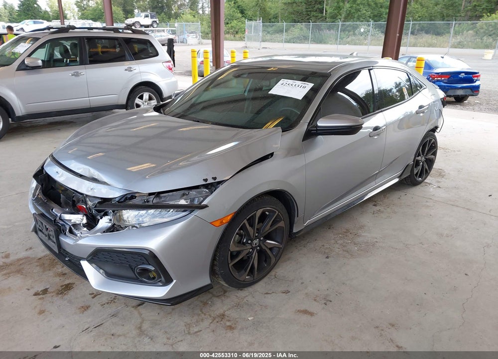 2019 HONDA CIVIC SPORT TOURING VIN: SHHFK7H9XKU406015