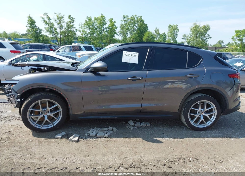 2018 ALFA ROMEO STELVIO VIN: ZASFAKPNXJ7B73738