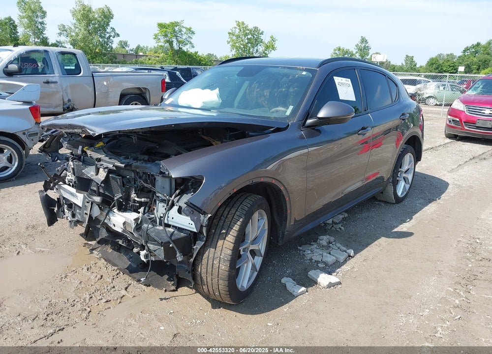 2018 ALFA ROMEO STELVIO VIN: ZASFAKPNXJ7B73738