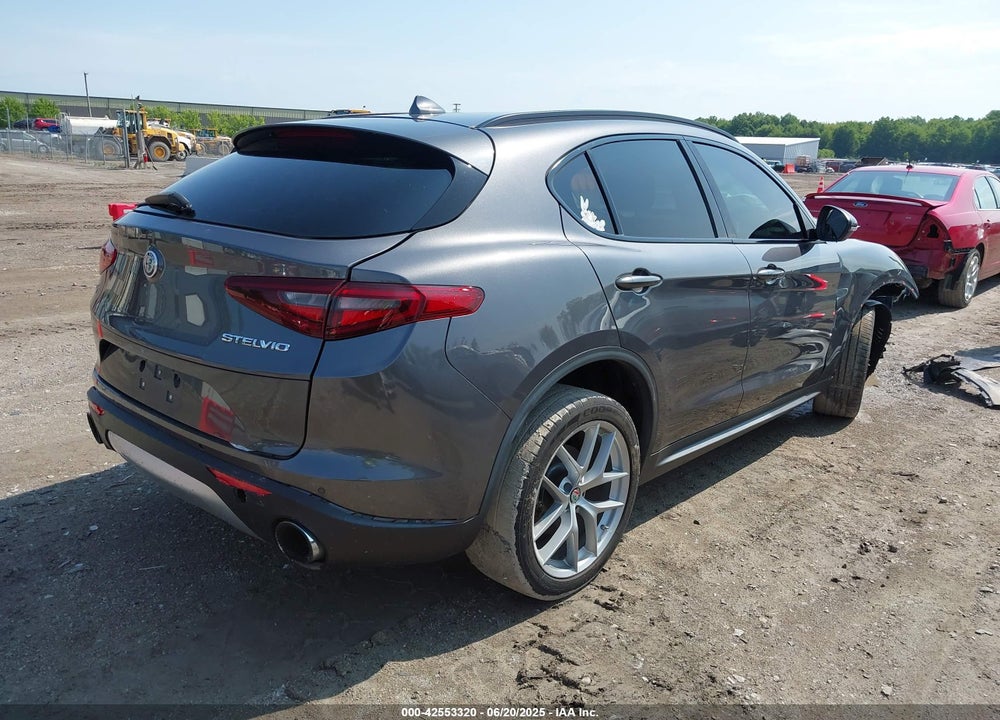 2018 ALFA ROMEO STELVIO VIN: ZASFAKPNXJ7B73738