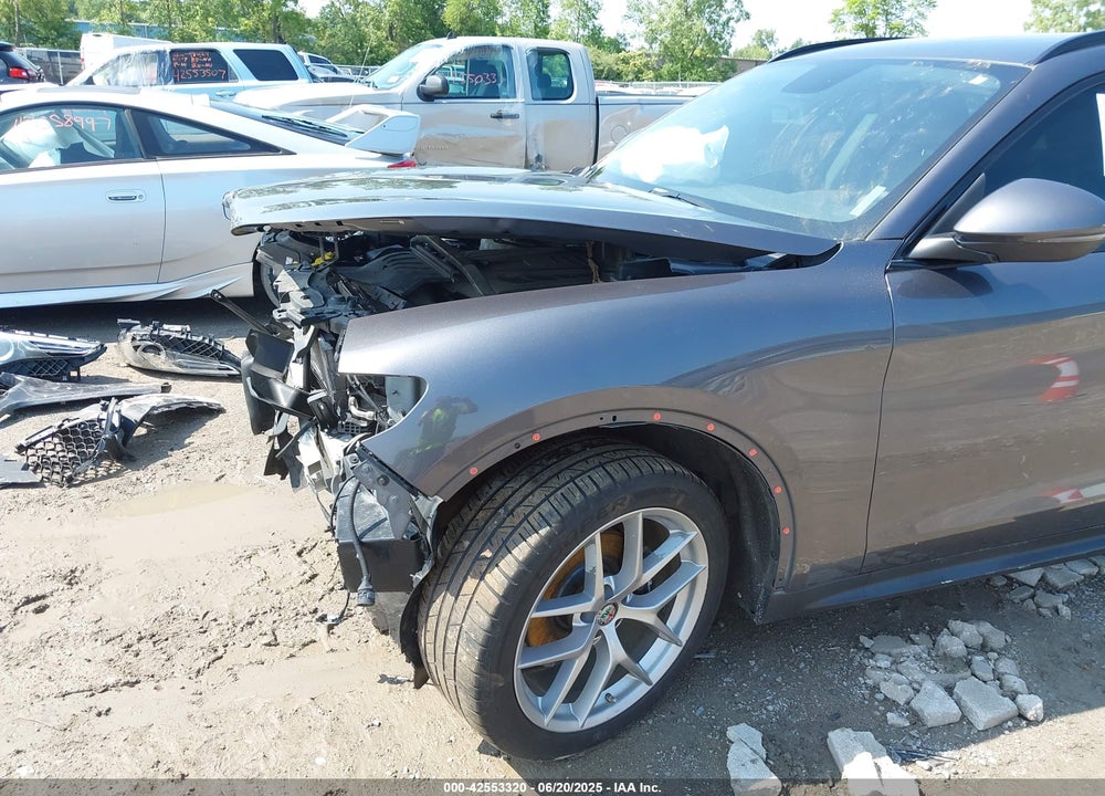 2018 ALFA ROMEO STELVIO VIN: ZASFAKPNXJ7B73738