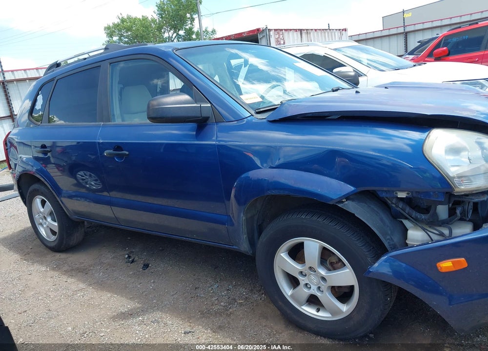 2005 HYUNDAI TUCSON GL VIN: KM8JM12B15U165113