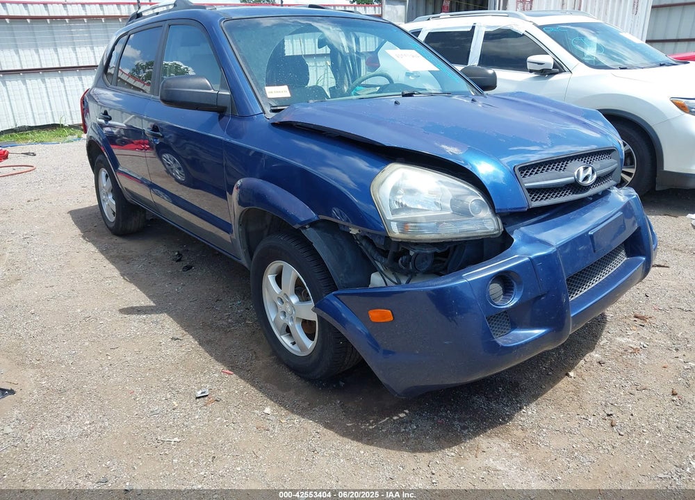 2005 HYUNDAI TUCSON GL VIN: KM8JM12B15U165113