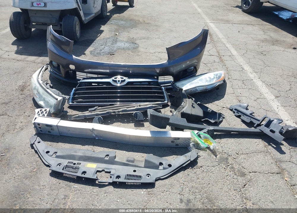 2016 TOYOTA HIGHLANDER VIN: 5TDZKRFH6GS154464